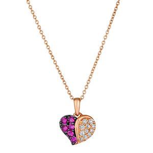 Le Vian Pendant featuring Ruby Nude Diamonds Strawberry Gold